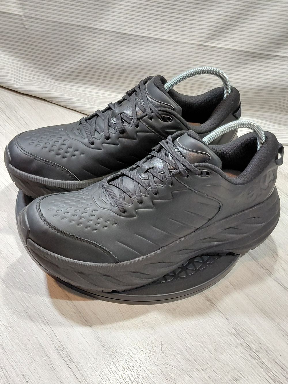 HOKA Mens Bondi SR Heavy Duty Slip Water Resistant Premium Leather SIZE MENS 12